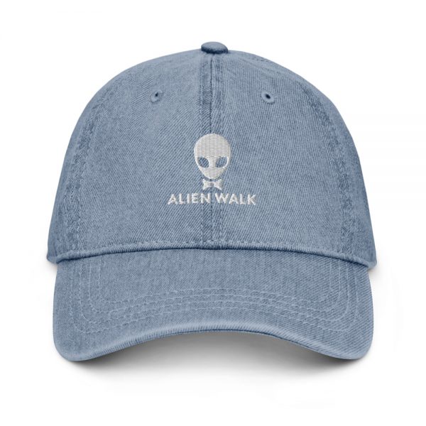 Alien Walk denim hat blue front 6013e28090d88