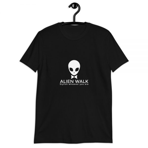 Alien Walk unisex basic softstyle t shirt black front 6014415088dee