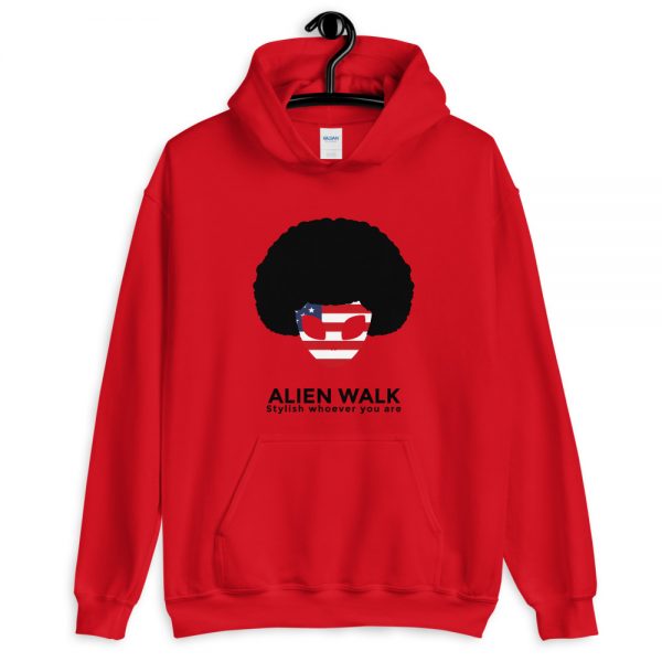 Alien Walk unisex heavy blend hoodie red front 60143e453a726