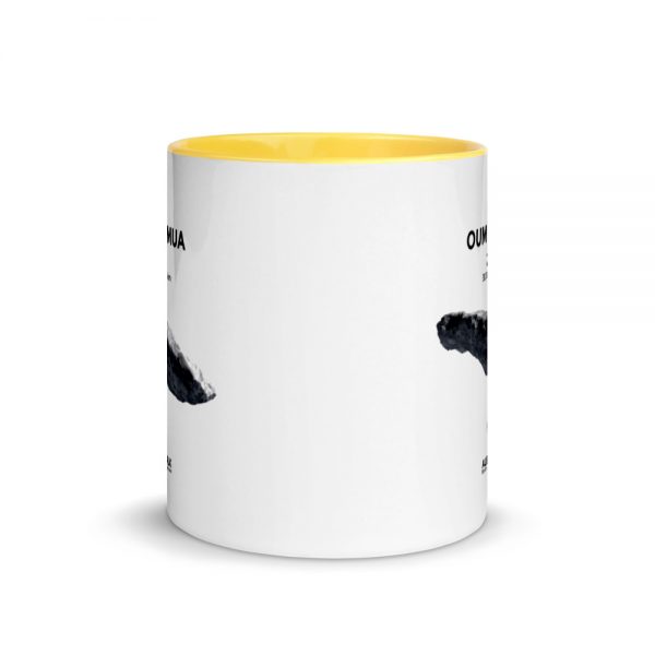 Alien Walk white ceramic mug with color inside yellow 11oz front 6014487c66a2a